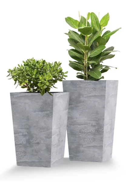 Кашпо CONCRETIKA CONIC CONCRETE GREY LIGHT