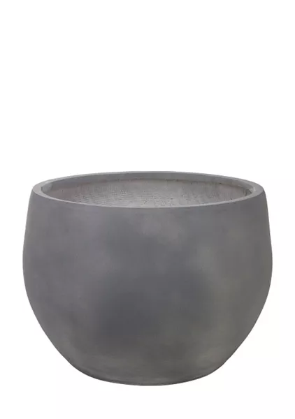 Кашпо Nobilis Marco Umber grey Round