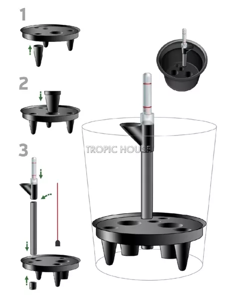 Система автополива CN-21 для кашпо TREEZ Effectory