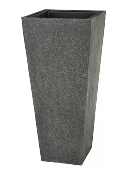 Кашпо Nobilis Marco Rock2-gray Cone прямоугольное
