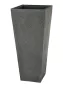 Кашпо Nobilis Marco Rock2-gray Cone прямоугольное