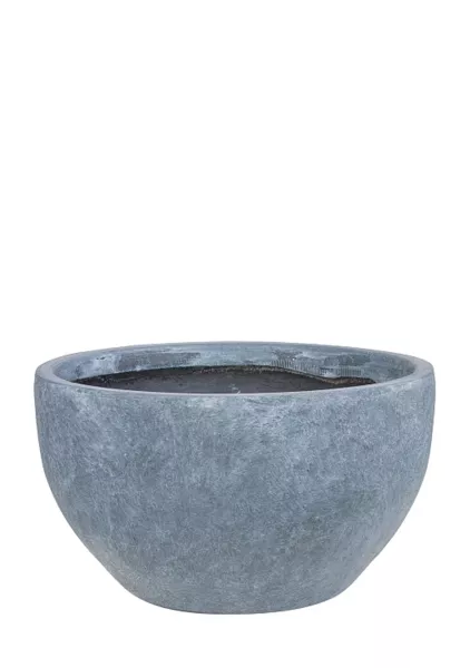 Кашпо Nobilis Marco Stone graphite Round 2