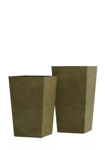 Кашпо CONCRETIKA CONIC AVOCADO GREEN