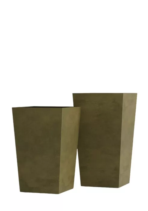 Кашпо CONCRETIKA CONIC AVOCADO GREEN