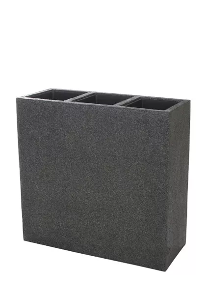 Кашпо Nobilis Marco Rock2-grey Rectangle