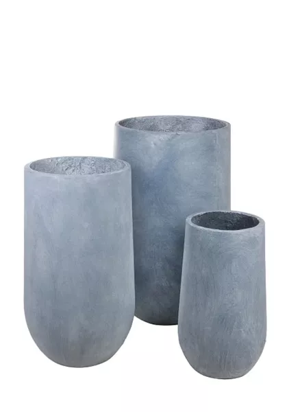 Кашпо Nobilis Marco Stone grey Jar