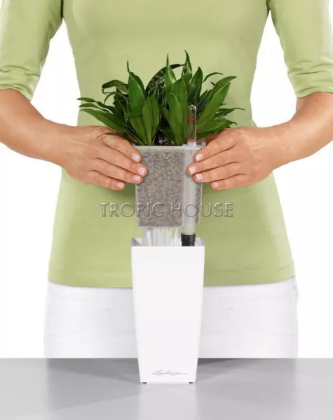 Кашпо LECHUZA MINI-CUBI 9х18 см