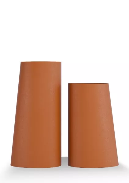 Кашпо CONCRETIKA DUET CARROT