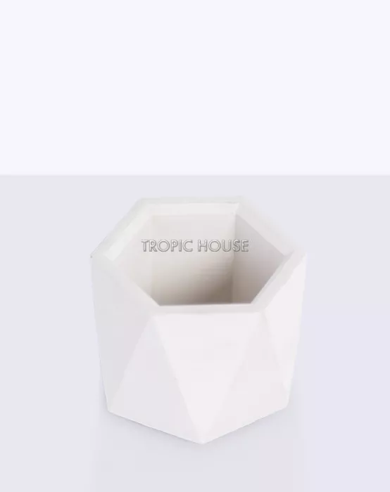 Кашпо бетонное настольное ТН 18