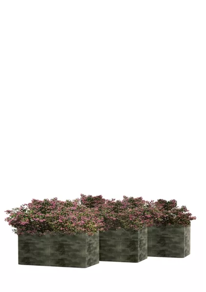 Кашпо CONCRETIKA BALCONY CAYMAN GREEN