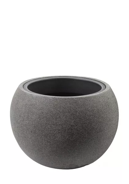 Кашпо Globe Rock2-grey
