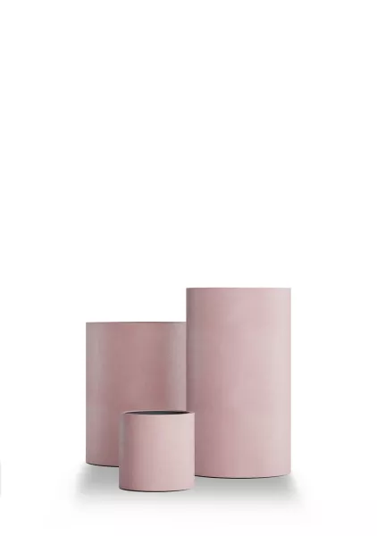 Кашпо CONCRETIKA CYLINDER COCOA