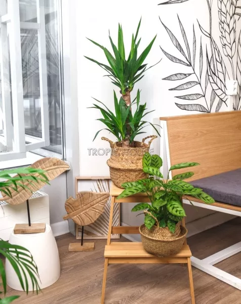 Корзина малая крафт