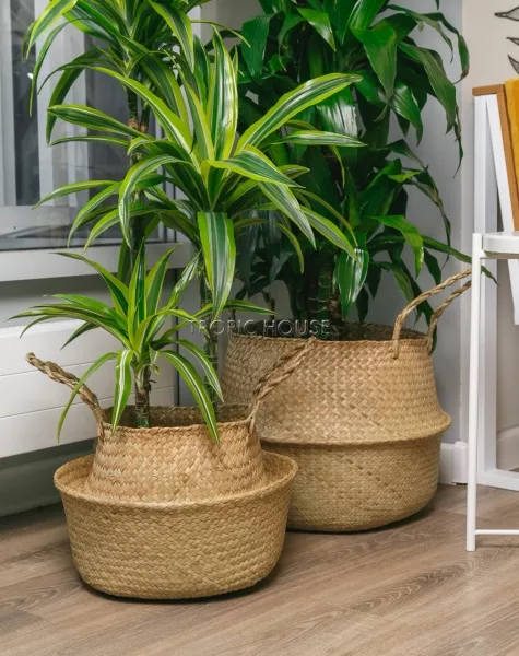 Корзина большая крафт