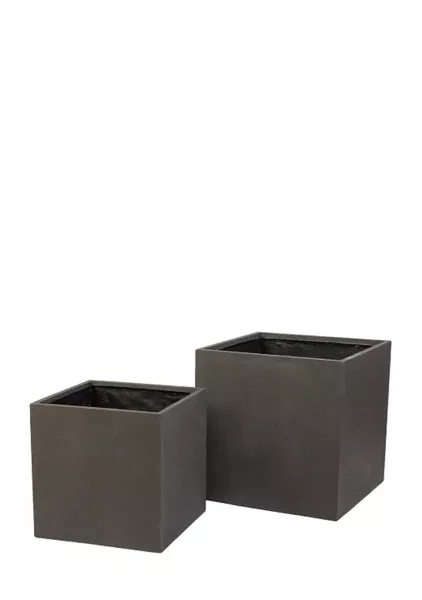 Кашпо Nobilis Marco Square Rock2-grey