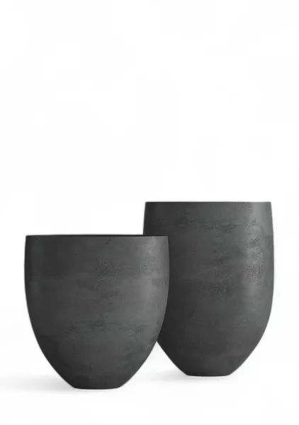 Кашпо CONCRETIKA BARREL SMOKEY BLUE