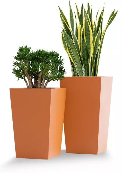 Кашпо CONCRETIKA CONIC CARROT