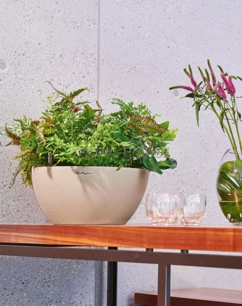 Кашпо LECHUZA CUBETO Stone 30х13 см