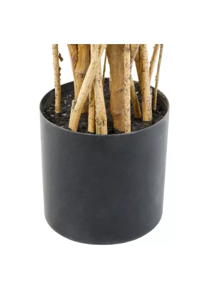 Дерево искусственное в кашпо "Фикус Бенджамина люкс", H210 см, 1830 листьев