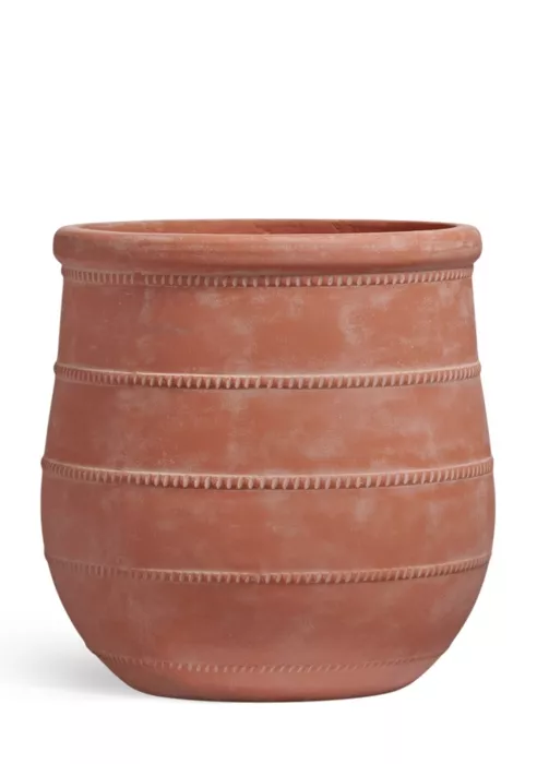 Кашпо TREEZ ERGO, Высокая чаша, Терракот