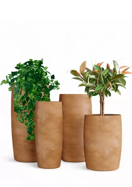 Кашпо CONCRETIKA CIGAR CLASSIC CLAY