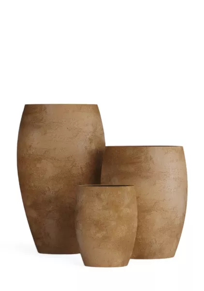 Кашпо CONCRETIKA OVAL CLASSIC CLAY