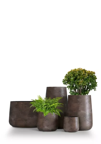 Кашпо CONCRETIKA CONE TAUPE CONCRETE