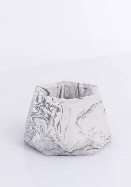 Кашпо бетонное настольное ТН 06