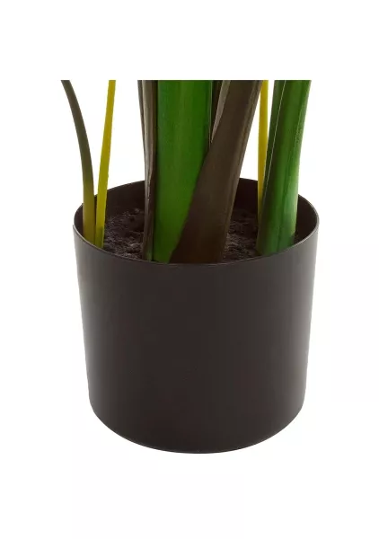 Растение искусственное в кашпо "Стрелиция люкс", H120 см, 13 веток