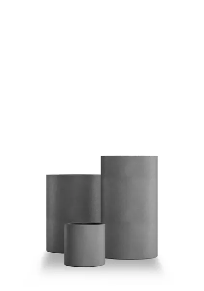 Кашпо CONCRETIKA CYLINDER CLASSIC LONDON GREY