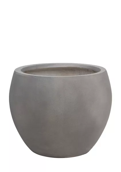 Кашпо Nobilis Marco Umber grey Round