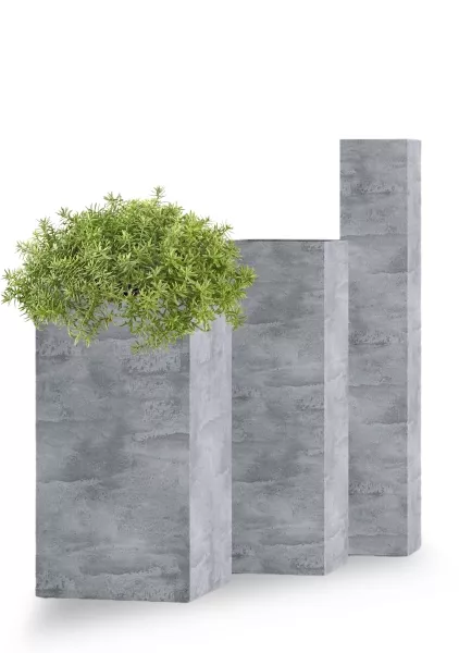 Кашпо CONCRETIKA COLONNA CONCRETE GREY LIGHT