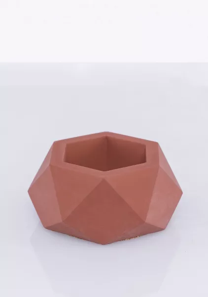 Кашпо бетонное настольное ТН 08