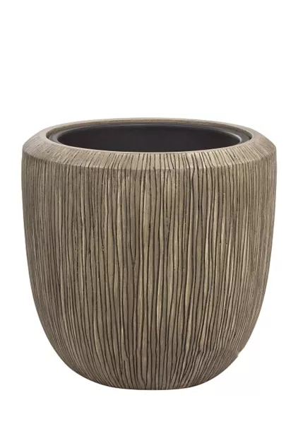 Кашпо Nobilis Marco Pw-woodgrey Round