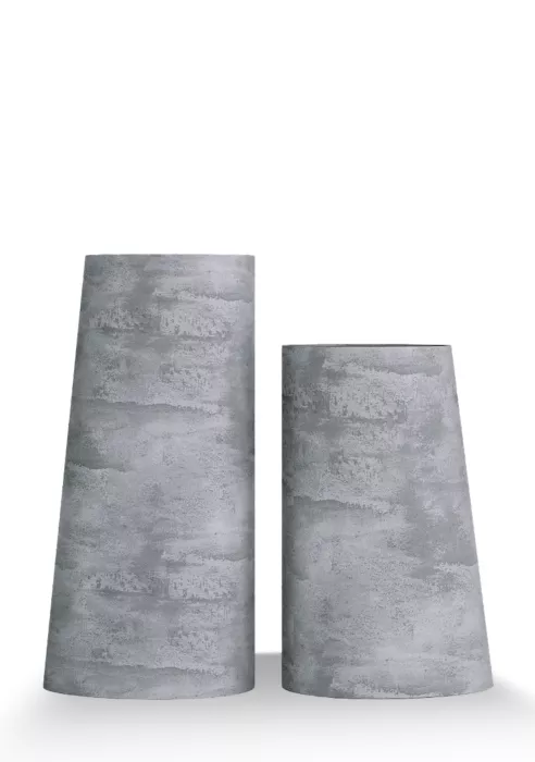 Кашпо CONCRETIKA DUET CONCRETE GREY LIGHT
