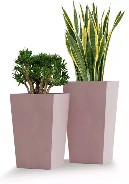 Кашпо CONCRETIKA CONIC COCOA