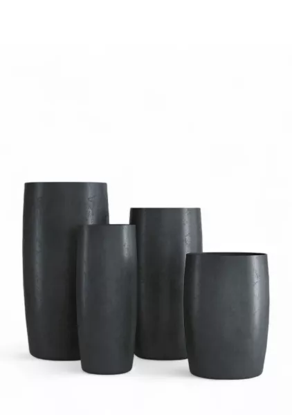 Кашпо CONCRETIKA CIGAR ANTHRACITE