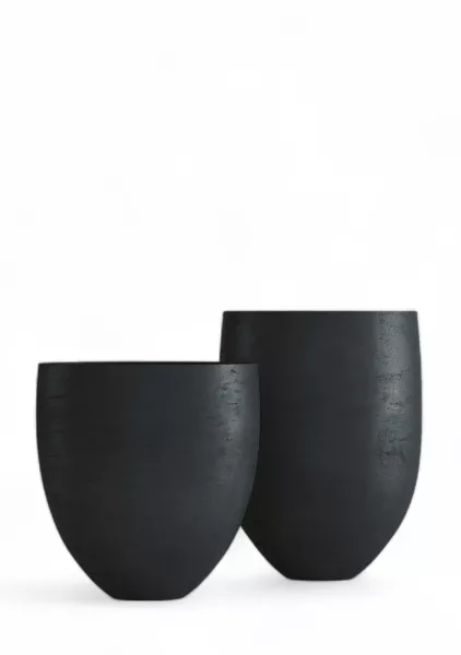 Кашпо CONCRETIKA BARREL ANTHRACITE