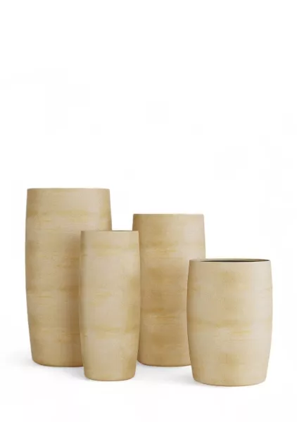 Кашпо CONCRETIKA CIGAR LEMON CLAY