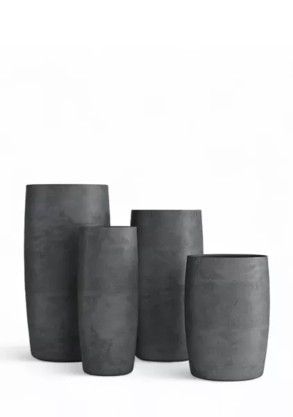 Кашпо CONCRETIKA CIGAR SMOKEY BLUE