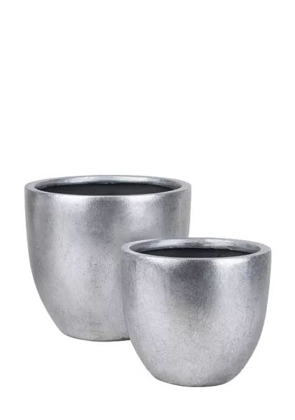 Кашпо Nobilis Marco Pa-alu Round низкое