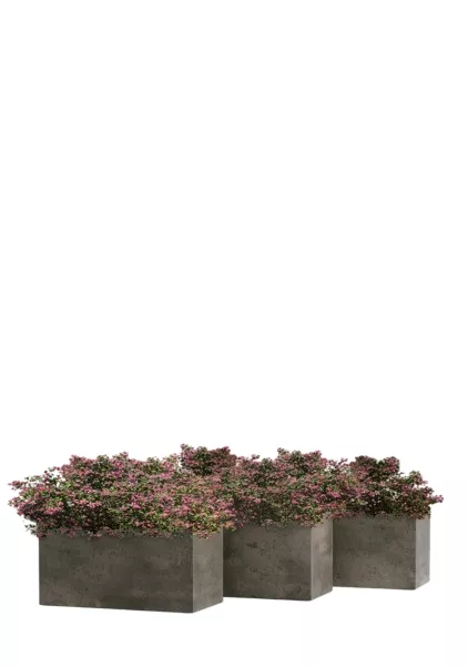 Кашпо CONCRETIKA BALCONY BREZENT GREY