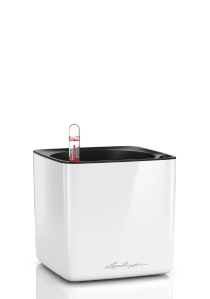 Кашпо LECHUZA CUBE Glossy 14х13.5 см