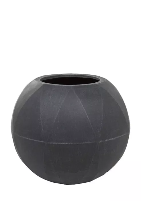 Кашпо Nobilis Marco "Diamond white grey Ball" (файкостоун), D51хH44,5 см