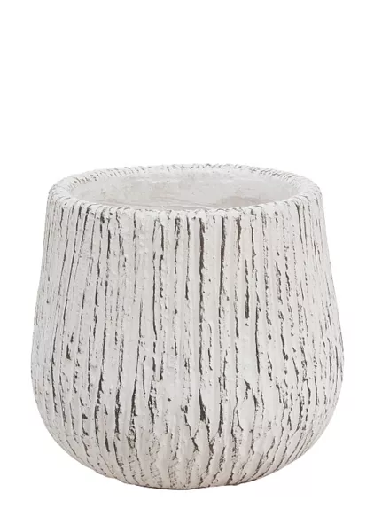 Кашпо Nobilis Marco Ribs grey Jaze