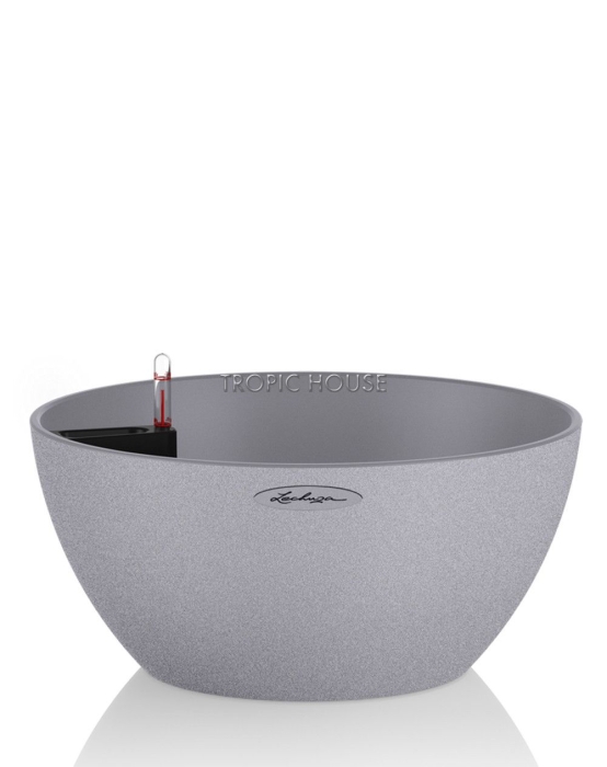 Кашпо LECHUZA CUBETO Stone 40х18 см