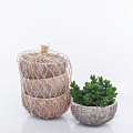 Кокосовое кашпо