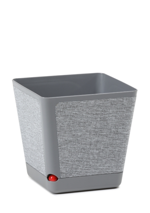 Кашпо KORA textil серый