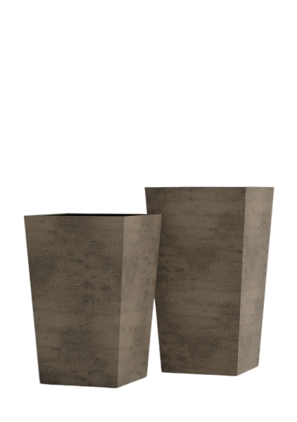 Кашпо CONCRETIKA CONIC SMOKEY GREY