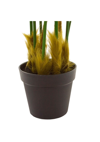 Растение искусственное в пластиковом кашпо "Папоротник", H160 см, 108 листьев